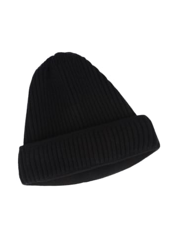 BREITER Strickmütze in blau