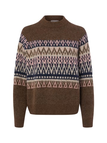 Marie Lund Strickpullover in mocca - 0002