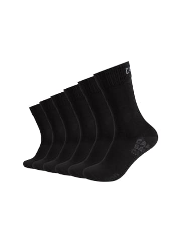 CAMP DAVID  Socken 6er Pack mesh ventilation in Schwarz