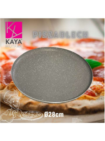 COFI 1453 Pizzablech – Perfekt für knusprige Pizzen ø28 cm in Grau