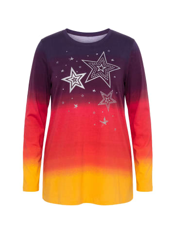MIAMODA Shirt in schwarze Johannisbeere