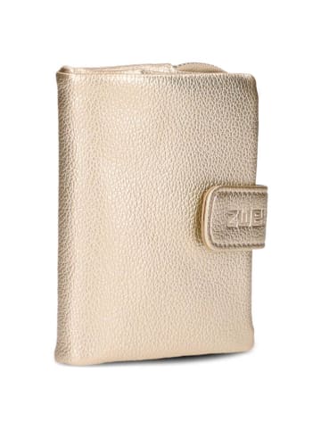 Zwei Mademoiselle MW5 - Geldbörse 6cc 13 cm (sage) in gold