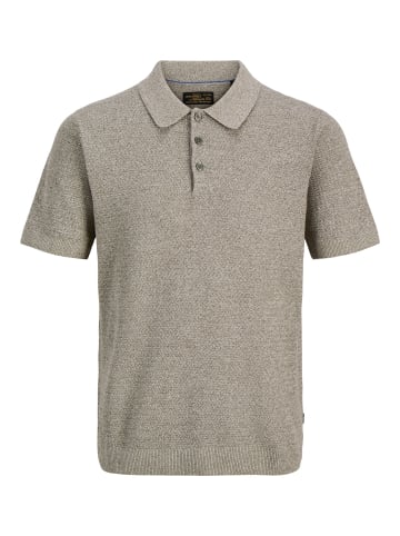 Jack & Jones Gestricktes Polo in Morel