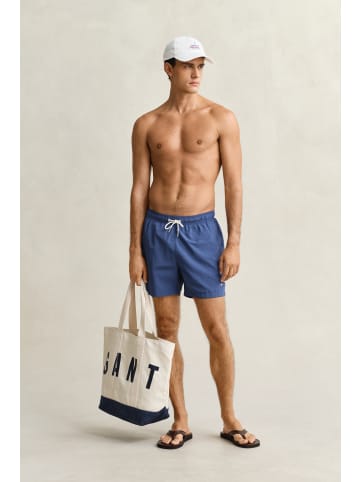 Gant Badeshorts in royal - 0003