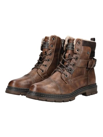 Tom Tailor Stiefelette in Braun