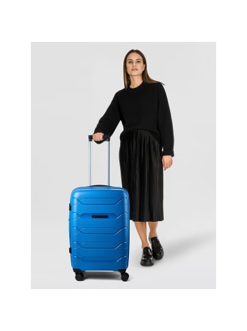 Polestream Strz by Asteroid 4 Rollen Trolley M 64 cm mit Dehnfalte cobalt blue