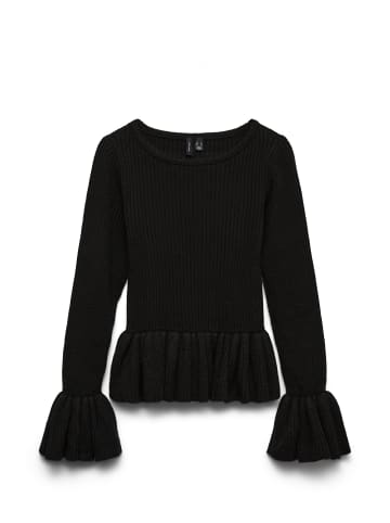 Vero Moda Strickpullover in Black
