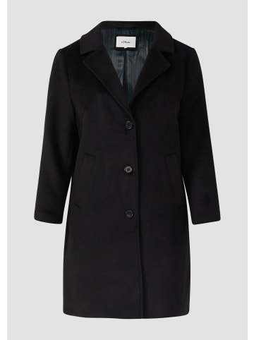 s.Oliver Outdoor-Mantel in 9999_schwarz