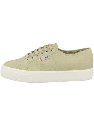 Superga Sneaker low 2730 Cotu Mid Platform in gruen