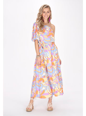 IZIA Women Dress in violet multicolor