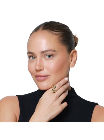 Steel_Art OneSize Ring Damen Nelea goldfarben in goldfarben