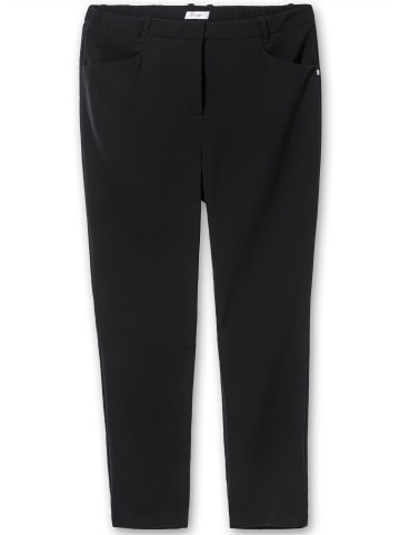 sheego Hose in schwarz