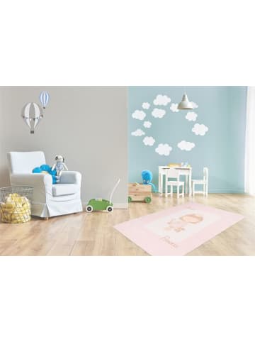 Teppich Boss Flachgewebe Teppich Bambi 325 - Rosa