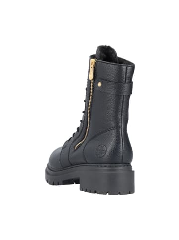 rieker Schnürstiefeletten in Schwarz
