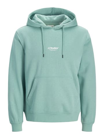 Jack & Jones Kapuzenpullover in Mineral Blue