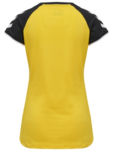 Hummel T-Shirt Raglanärmel Hmlcore Damen in BLAZING YELLOW