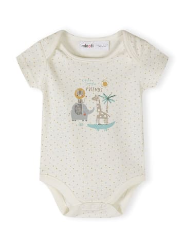 Minoti 5-er Pack Bodys NOSBABYPACK2 in weiß