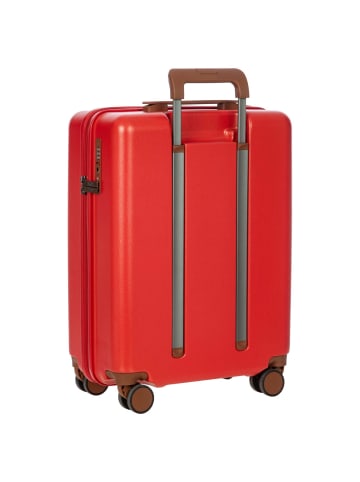 BRIC`s Ferrara - 4-Rollen-Kabinentrolley S 55 cm (green) in rot