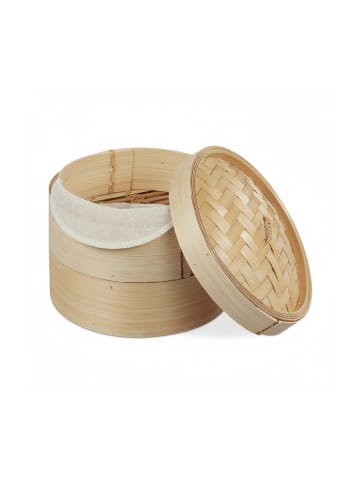 relaxdays Dampfgarer in Natur - Ø 260,5cm