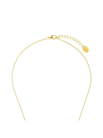s.Oliver Halskette mit Anhänger in Gold – (L)45cm