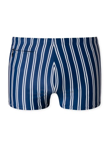 Schiesser Badehose Classic Swim in blau, weiß