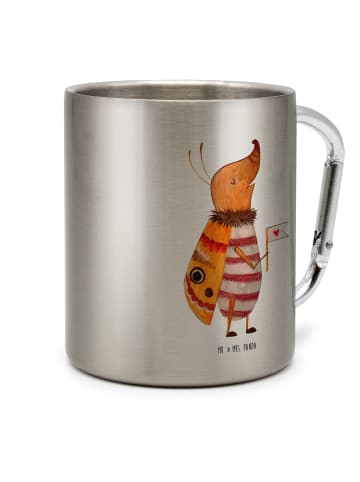 Mr. & Mrs. Panda Thermobecher Nachtfalter Fähnchen ohne Spruch in Silber