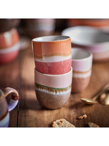 Butlers Tasse MEDLEY 4er-Set in Braun