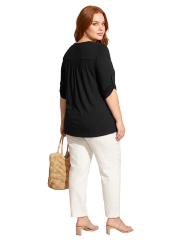 Shape Of You Blouse in Schwarz