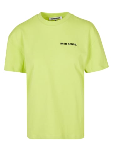 9N1M SENSE 9N1M SENSE Damen W-Essential T-Shirt in lime