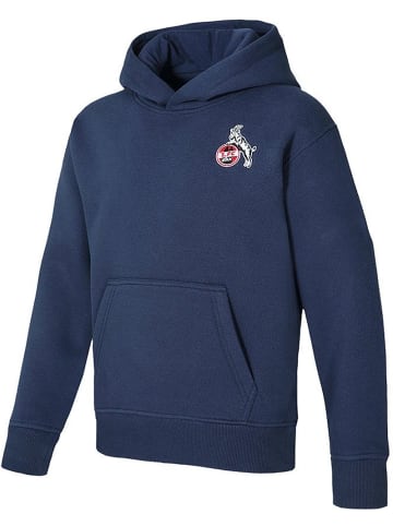 Fußballverein 1. FC Köln Kinder Hoodie "Kids Hoodie Pfauenaugenweg" in Blau