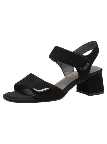 Tamaris WIDE FIT Sandalette in BLACK SUEDE
