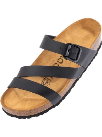 palado Pantoletten in Basic Schwarz Matt
