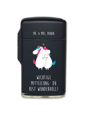 Mr. & Mrs. Panda anzünder Einhorn Mitteilung mit Spruch in Schwarz