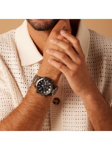 Casio Stahl Solaruhr Casio Edifice Grau