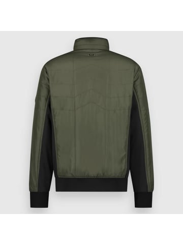 Twinlife Jacke Hybrid Bomber in Grün