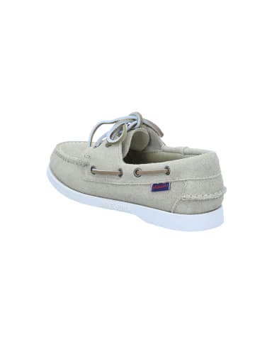 Sebago Schnürschuh in beige