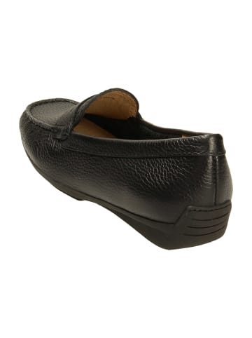 Wirth Mokassin Slipper in Schwarz