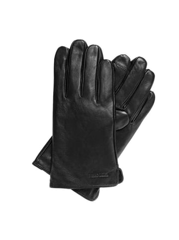 Wittchen Leder Handschuhe in Schwarz in Schwarz