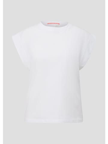 QS T-Shirt in 0100_weiß