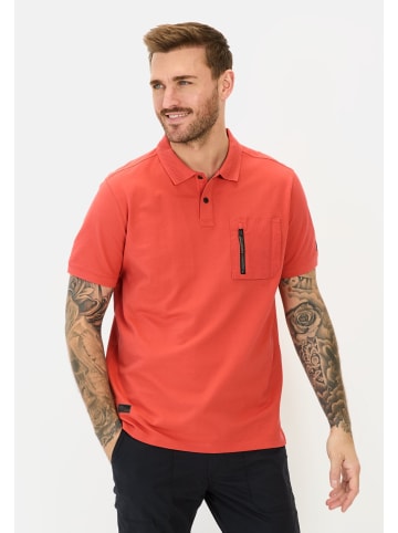 Camel Active Kurzarm Poloshirt mit Cooling Effekt in Rot