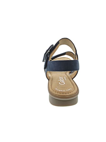 Gabor Comfort Sandale Blau