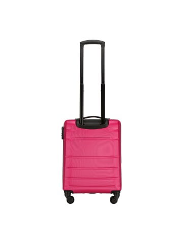Wittchen Cabin case and cosmetic case made of textured in Pink