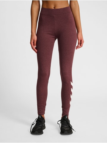 Hummel Leggings Hmlpulse Damen in FUDGE MELANGE