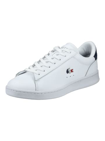 Lacoste Sneaker in Weiß/Rot