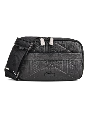Lacoste Megagrain Umhängetasche 19.5 cm noir