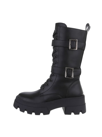 Ital-Design Stiefel in Schwarz