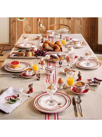 Villeroy & Boch 6er Set Frühstücksteller Winter Bakery Delight in ø 21,5 cm in bunt