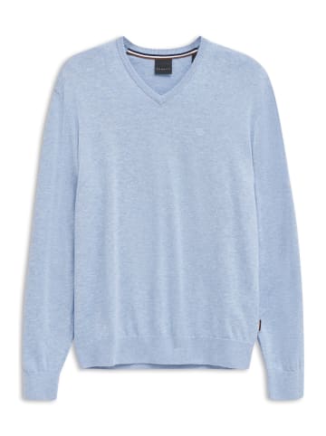 Bugatti Pullover V-Neck in hellblau