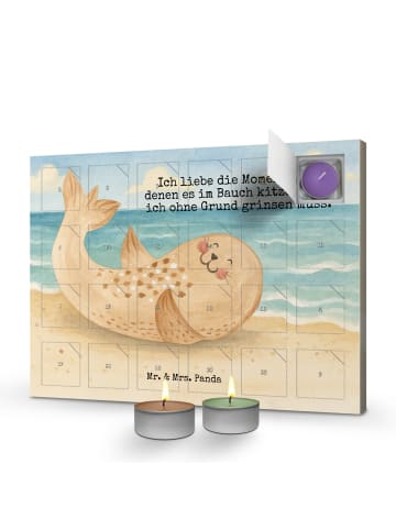 Mr. & Mrs. Panda adventskalender mit duftkerzen Robbe Liegen Des... in Weiß