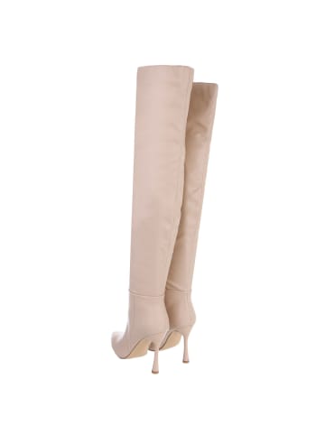 Ital-Design Stiefel in Beige